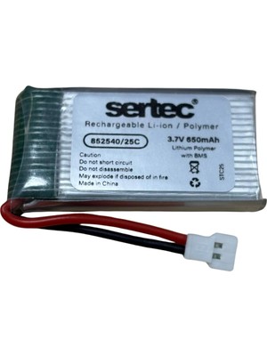 Mepura Sertec / 852540 / 3.7V - 650MAH - 20C Beyaz Soket
