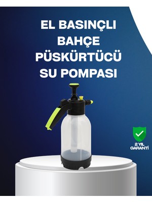 Ayarlanabilir Nozullu Basınçlı Köpük Pompası Araba Yıkama 2l Kapasiteli