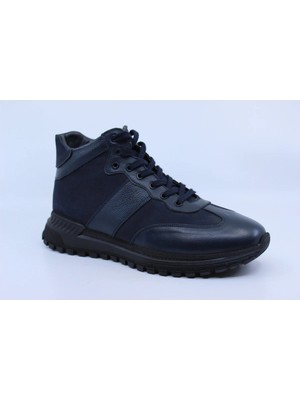 Papuccu 1110 Lacivert Erkek Deri Spor Bot