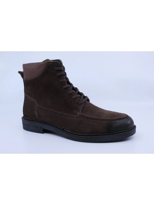 Papuccu 1093 Kahve Erkek Deri Uzun Bot