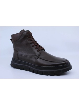 Papuccu 1120 Kahve Erkek Deri Bot