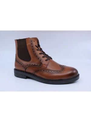 Papuccu 1081 Taba Erkek Deri Bot