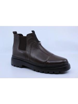 Papuccu 1107 Kahve Erkek Deri Bot