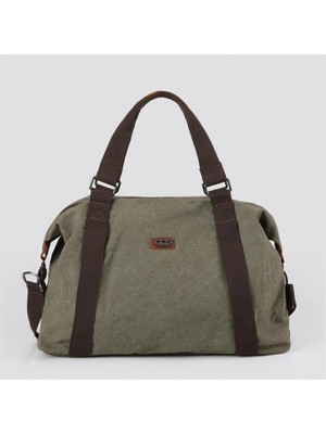 Ççs 40230 Kanvas Seyahat Çantası Yeşil