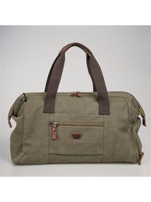 Ççs 40231 Kanvas Seyahat Çantası Yeşil