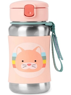 SHC4200 Pipetli Paslanmaz Çelik Suluk 350 ml Kedi