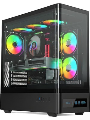 İzoly Shadow i5-10400F 16GB 512GB M.2 NVME RTX 2060 6GB Oyun Masaüstü Bilgisayarı Yüksek Performans