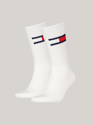 Tommy Hilfiger Th Unı Tj Sock 2p Fl Uniseks Beyaz Çorap - S701228222