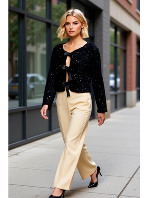 Benerly Kadın Ceket Yaka Standart Kol Düz Desen %95 Polyester %5 Elastan Fonksiyonel Dayanıklı Şık