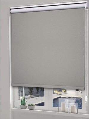 Perdego Allium Serisi Bej Renk (A Kalite) Blackout Karartma Stor Perde