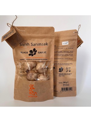 Edovital Siyah Sarımsak  400 Gram(2 Adet x 200 Gram)