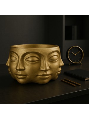 Decostone Saksı Altı Yüzlü