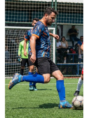 Dugana Çoraplı Halı Saha Ayakkabı 40-44 Füme-Turkuaz