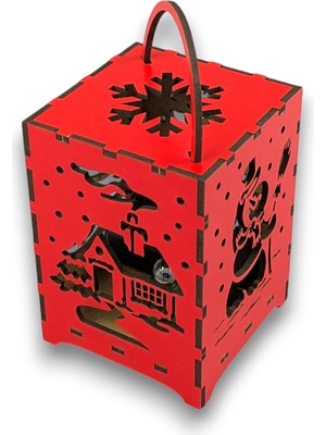 Lapin Deney Atölyesi Yılbaşı Gece Lambası Kendin Yap – Stem Bilim ve Deney Seti – Dıy Montessori Eğitim Maker Set