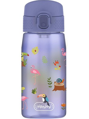 SipnJoy -Simplesip Tritan Suluk | 420 ml - Bee Honey (3 Adet)