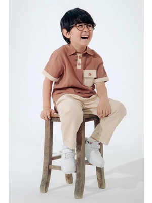 Müslin Erkek Çocuk 2'li Takım Pantolon Su Itici Özelliği /bayramlık/özel Gün/günlük