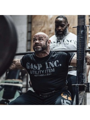 Gasp Basic Utility Tee, Black