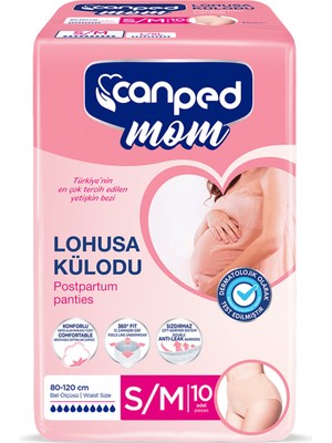 Canped Mom Lohusa Külodu S-M 10'lu 4 Adet