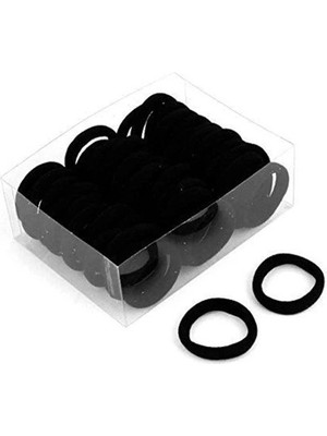 Threestep 10’lu Kadın Siyah Saç Lastik Toka Seti