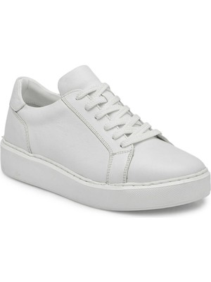 Tergan Beyaz Hakiki Deri Erkek Sneaker - E25S1AY57538-A26