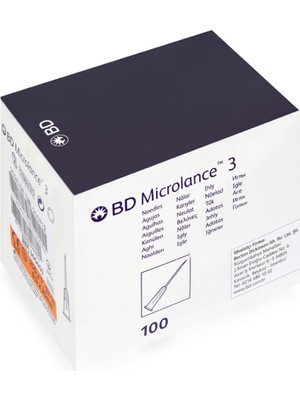 Bd Microlance Turuncu Iğne Ucu 25GX1-NR.18 0,5 x 25MM 100 Adet