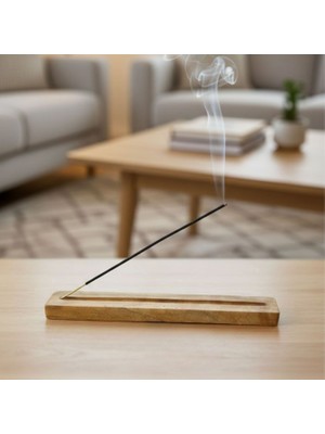 Uretti - Okay 5711 5348 El Yapımı Suar Ağacı Tütsülük  Minimal Tasarım - 20'li Tütsü Hediyeli