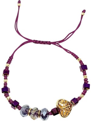 FRS Takı ve Aksesuar Purple Heart Braclet