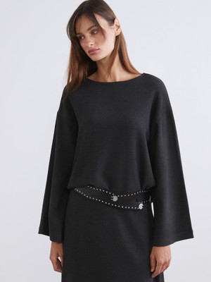 Soulife Bisiklet Yaka Bluz