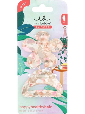 Invisibobble Ib Clıpstar M Oasis Refreshed Bloom 2'li Saç Tokası