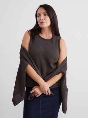 Soulife Büyük Beden Bisiklet Yaka Kadın Triko Kazak