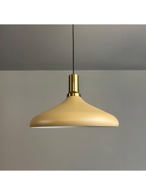 Bamyum Champion Bej Eskitme Fener Başlık Tekli Avize Sarkıt Salon Aydınlatma Avizeler