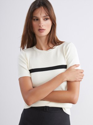 Soulife Bisiklet Yaka Kadın Triko Kazak