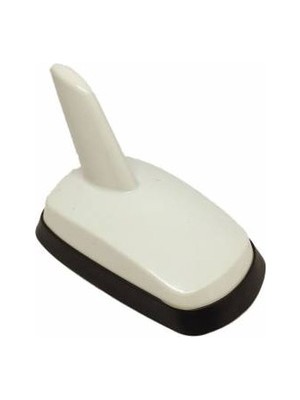 Caralp Audi Tip Balık Sırtı Anten Balina Anten Süs Tavan Anteni Beyaz