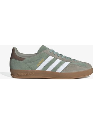 Adidas Gazelle Indoor Unisex Yeşil Spor Ayakkabı.-