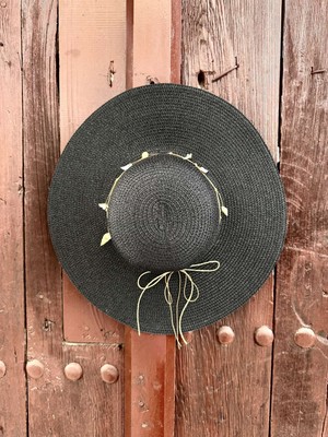 Deniz Kabuklu Hasır Şapka – Kadın Yazlık & Plaj Şapkası