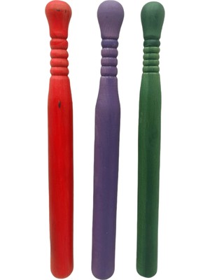 Go İthalat Gürgen Beyzbol Sopası Boyalı Kısa - 50CM (784)