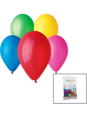 Go İthalat Renkli Klasik Balon 10 Inç - 26CM - 100PCS (784)