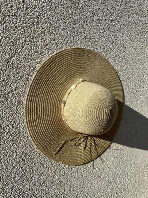 Deniz Kabuklu Hasır Şapka – Kadın Yazlık & Plaj Şapkası