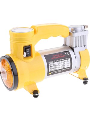 Go İthalat Oto Araba Lastik Şişirme Kompresörü Pompası Işıklı 150 Psı Yage (784)