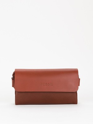 Fossil %100 Hakiki Deri Unisex Portföy El Çantası