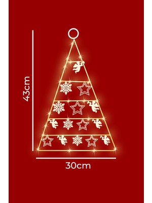 Askılı Metal Ağaç Dekoratif LED Işık Ma-30