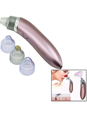 Go İthalat Cilt Bakım Aleti Vakumakne Gözenek Temizleme - Sivilce Çıkarmausb Şarj- 4başlık (784)