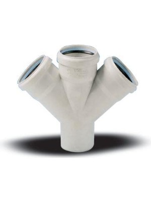 Bilfold Ege Yıldız 110X110X110 Pvc Çift Çatal  3,2 mm