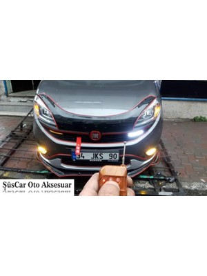 Caralp 12 Modlu Uzaktan Kumandalı LED Çakar Modülü Sis Çakar