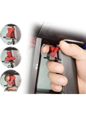 Rovexa Dyson V6 V7 V8 V10 V11 V15 Uyumlu Tetik Kilidi - Parmak Yormayan Güç Düğmesi Kilidi