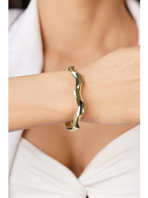 Fiyonk Kuyumculuk 14 Ayar Altın Lüle Kelepçe