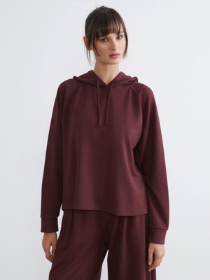 Soulife Bağcıklı Kadın Hoodie