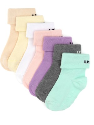 U.s. Polo Assn. Kız Çocuk Lila Çorap (Soket) 50318068-VR034