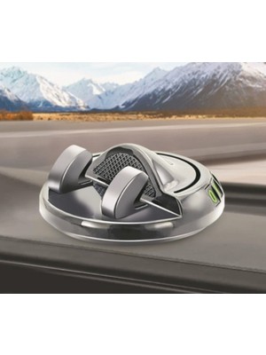 Brentino 360° Dönebilen Yapışkanlı Numaratörlü Araç Telefon Tutucu Silikon Tabanlı
