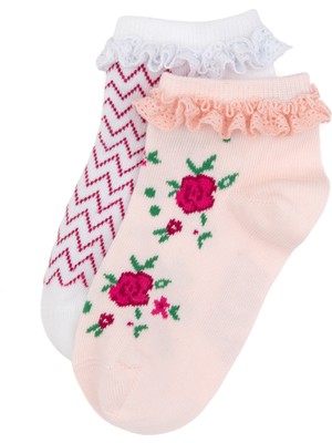 U.s. Polo Assn. Kız Çocuk Pembe Çorap (Soket) 50318060-VR041